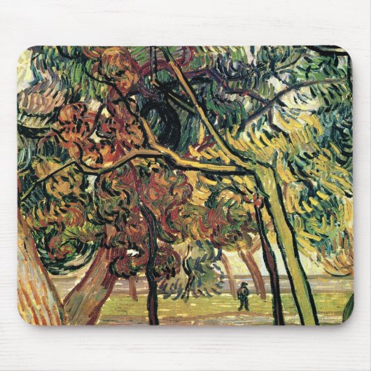 Studie van Pine Trees Vincent van Gogh Muismat (Voorkant)