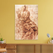 Studie van Sibyl Canvas Afdruk (Insitu (Woonkamer))