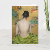 Studie van vlees en goud | William Merritt Chase Kaart (Voorkant)