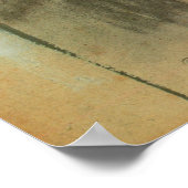 Studie voor Buste van een danseres van Edgar Degas Poster (Hoek)