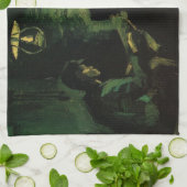 Studie voor De Aardappeleters van Vincent van Gogh Theedoek (Gevouwen)