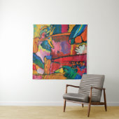 Studie voor Improvisatie V van Wassily Kandinsky Wandkleed (In situ)