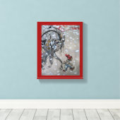 Studie voor Julbacken (Yule Goat) 1911 Canvas Afdruk (Insitu (Houten vloer))