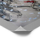 Studie voor Julbacken (Yule Goat) 1911 Poster (Hoek)