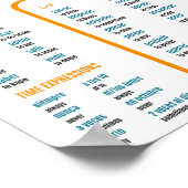 Studiegids voor Spaans Cadeau Tense Verbs Poster (Hoek)