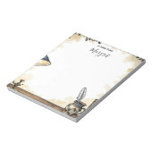  studiekraan gepersonaliseerd notitieblok (Gedraaid)