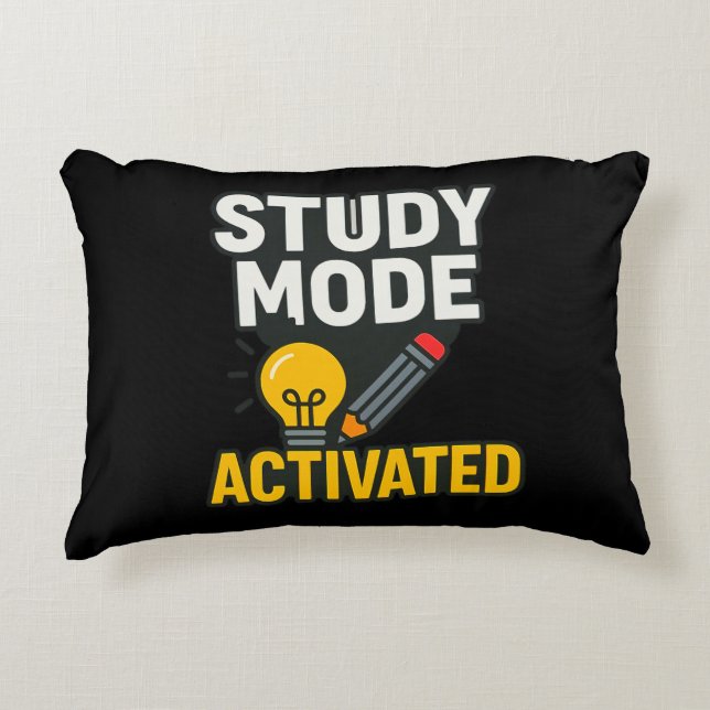 Studiemodus Geactiveerd • Decoratief Accent Kussen (Voorkant)