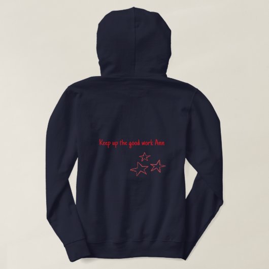 Studiemodus Hoodie (Design achterkant)