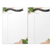 studieplan notitieblok (Voorkant)