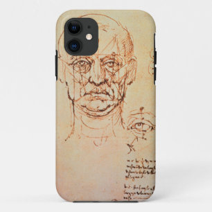 Studies van de porties van het gezicht en het oog, iPhone 11 hoesje
