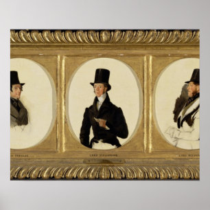 Studies voor de portretten van Lord Eglinton, Lord Poster