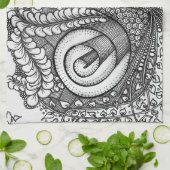 Studio40 : Serviettes De Cuisine Double Balayage (Plié)