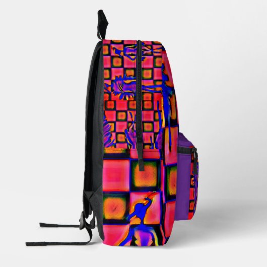 Studio 16-tas bedrukte rugzak (Links)