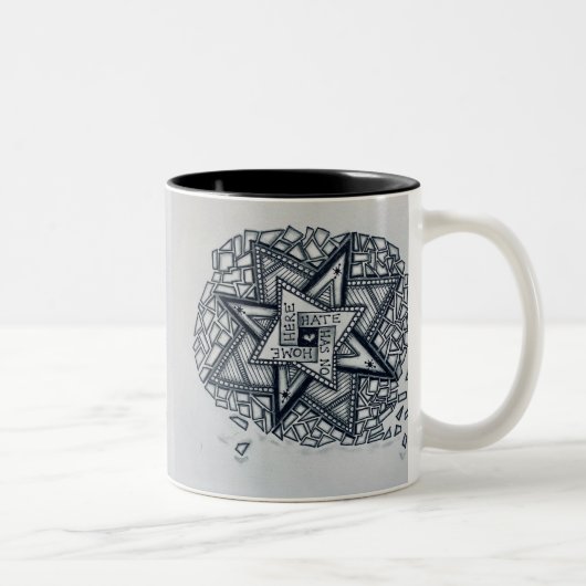 Studio 40: Hate heeft geen thuisbasis hier Mok (Rechts)