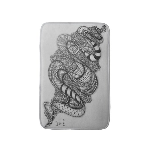 Studio 40: slappe wervelkolom badmat (Voorkant Verticaal)