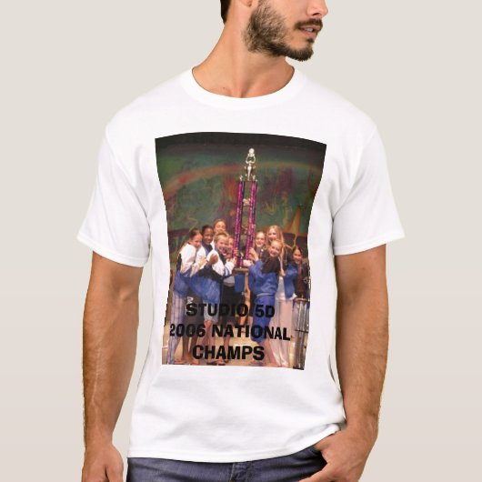 STUDIO 5D 2006 NATIONALE CHAMPS T-SHIRT (Voorkant)