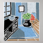 Studio-appartement Poster (Voorkant)