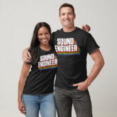 Studio Audio Engineer Leuk Sing Sound Guy Tech T-shirt (Unisex)