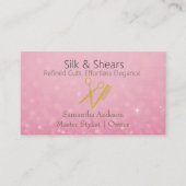 Studio Carte de visite de luxe avec Parties scinti (Devant)