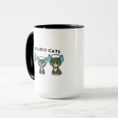 Studio Cats Twee Toned Mok (Voorkant links)