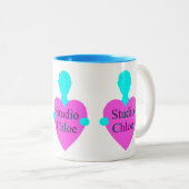 Studio Chloe Triple logo mug (Devant droit)