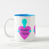 Studio Chloe Triple logo mug (Gauche)