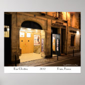 Studio Christine, Parijs Frankrijk Poster (Voorkant)