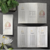 Studio De Brochures De Yoga Tri-Fold