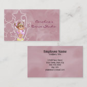 Studio de danse pour enfants Cartes de visite (Devant / Derrière)