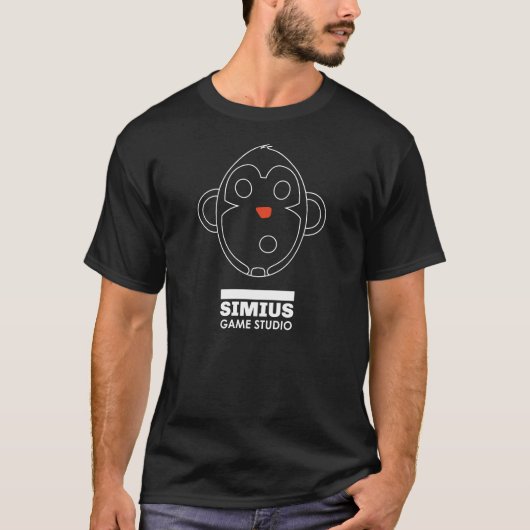 Studio de jeu de Simius de T-shirt d'hommes (Devant)