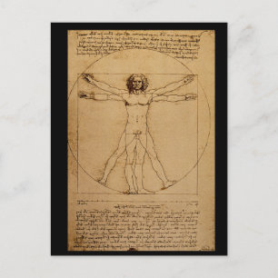 Studio del Corpo Umano_Studies van de Meesters Briefkaart