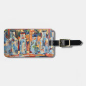 Studio-flessen Bagagelabel (Voorkant horizontaal)