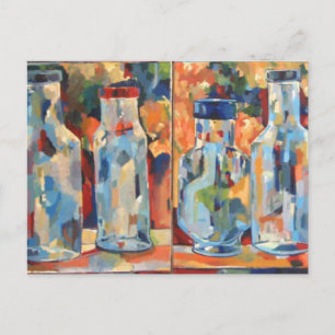 Studio-flessen Briefkaart