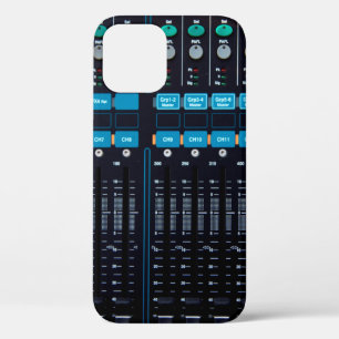 Studio-geluidmixer, technologie-uitrusting voor be iPhone 12 hoesje