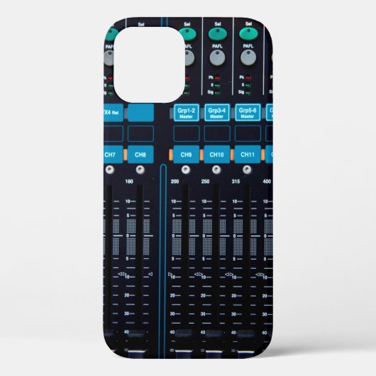 Studio-geluidmixer, technologie-uitrusting voor be Case-Mate iPhone case (Achterkant)