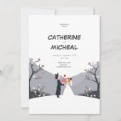 Studio Ghibli Style Invitation de mariage personna (Devant)