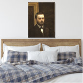 Studio in Batignolles, 1870 Canvas Afdruk (Insitu (Slaapkamer))