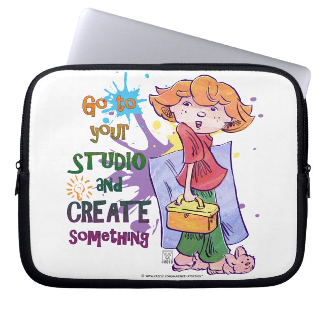 Studio Maken Laptop Sleeve (Voorkant)