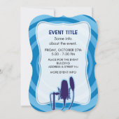 Studio-microfoon Kaart (Achterkant)