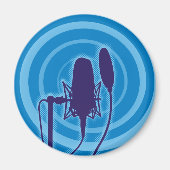 Studio-microfoon Magneet (Voorkant)