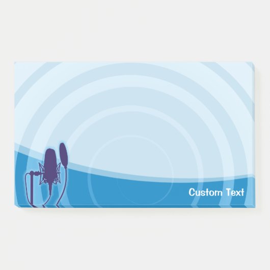 Studio-microfoon Post-it® Notes (Voorkant)