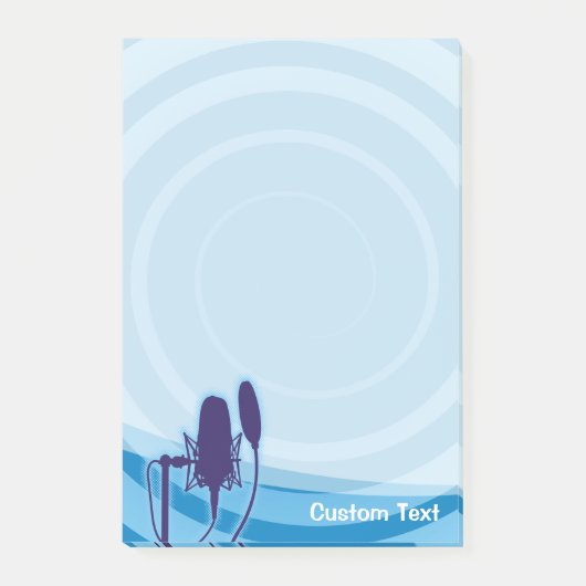 Studio-microfoon Post-it® Notes (Voorkant)