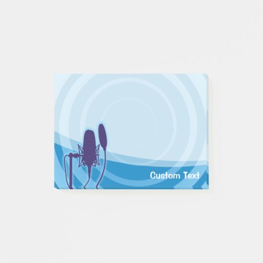Studio-microfoon Post-it® Notes (Voorkant)
