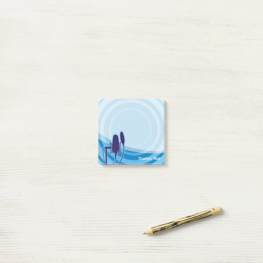 Studio-microfoon Post-it® Notes (Op bureau)