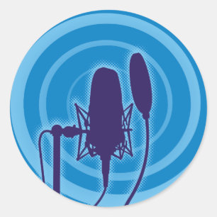Studio-microfoon Ronde Sticker