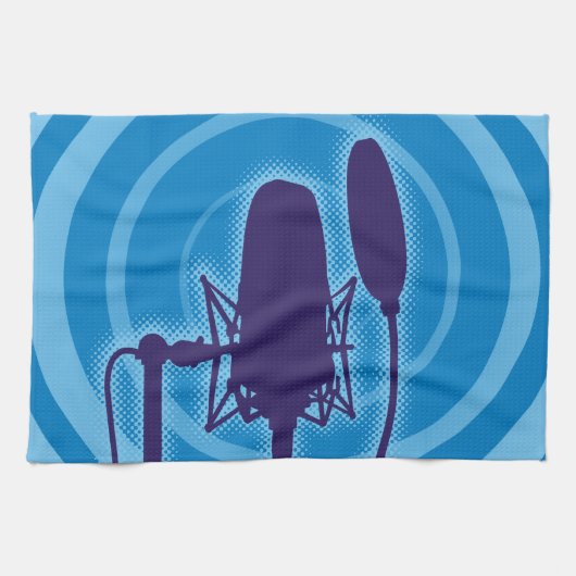 Studio-microfoon Theedoek (Horizontaal)