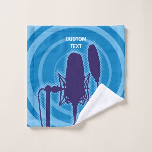 Studio microphone (Gant de toilette)