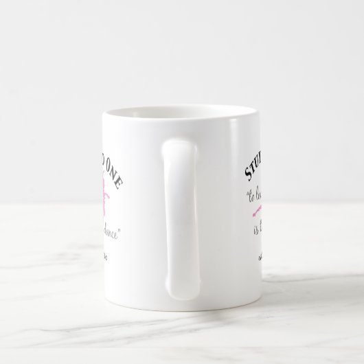 Studio One All White, 11 oz. Mok (Handvat)