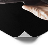 Studio-opname van vechtkunsten in poster (Hoek)