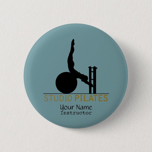 Studio Pilates - Button (Voorkant)